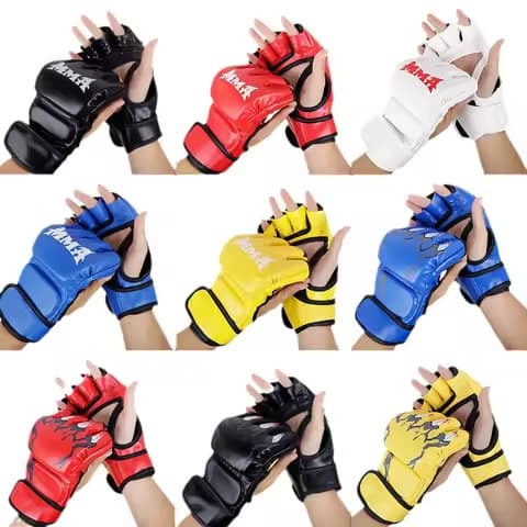 Gants d'entraînement MMA à doigts épaissis