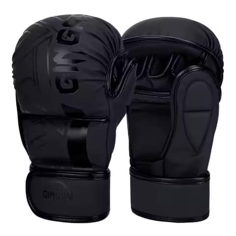 Gants de boxe MMA demi-doigt pour sac de sable